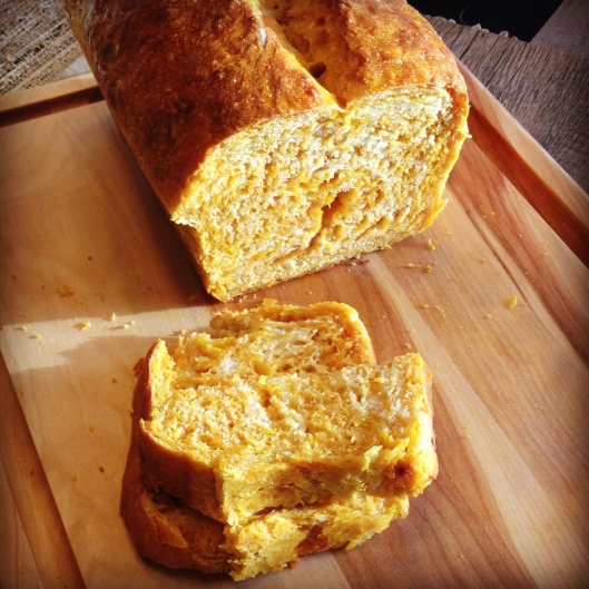 Pumpkin Cheddar Bread