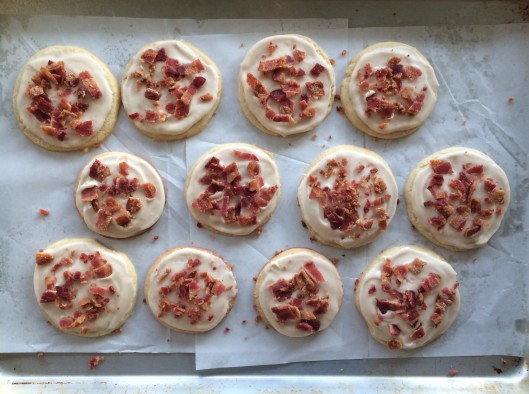 Maple Bacon Sugar Cookies
